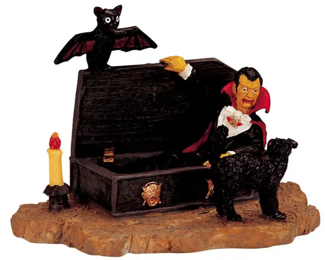 lemax-vampire-in-casket-figurine-spooky-town-halloween image 1