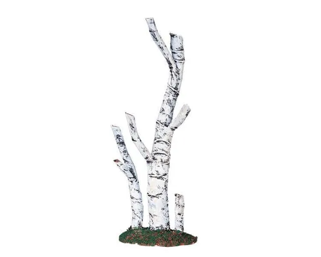 lemax-paper-birch-tree-medium-bouleau-miniature-moyen-pour-village image 1