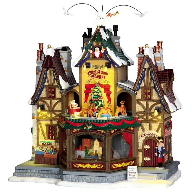 lemax-holiday-hamlet-christmas-shoppe-boutique-de-no-l-lumineuse-caddington image 1