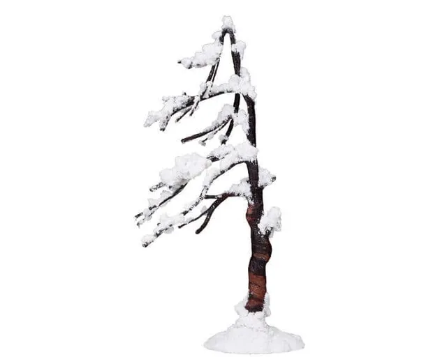 lemax-snowy-alamo-tree-b-large-grand-sapin-enneig-stable image 1