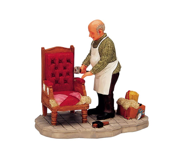 lemax-chair-repair-figurine-atelier-village-de-no-l-miniature image 2