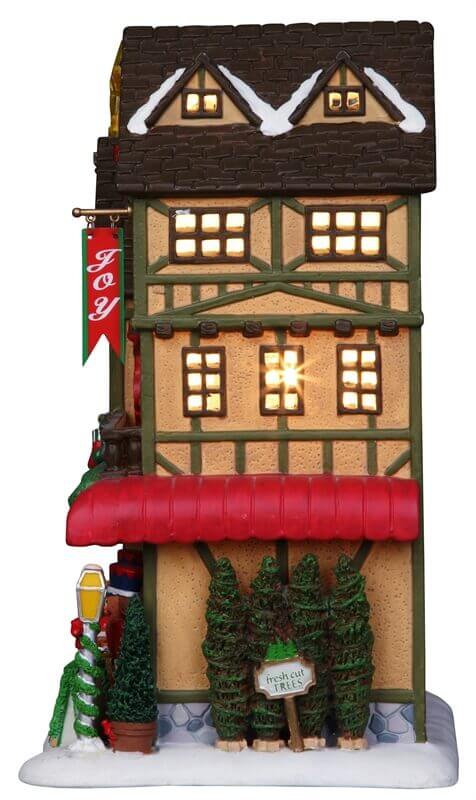 lemax-deck-the-halls-christmas-shop-boutique-de-no-l-lumineuse image 2
