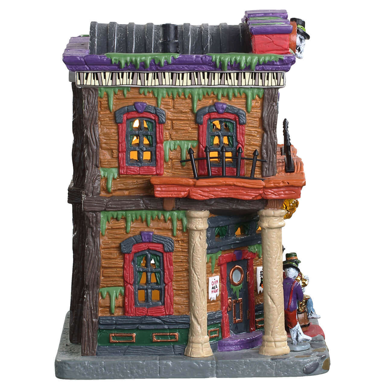 lemax-zombie-jazz-cafe-club-miniature-spooky-town image 2