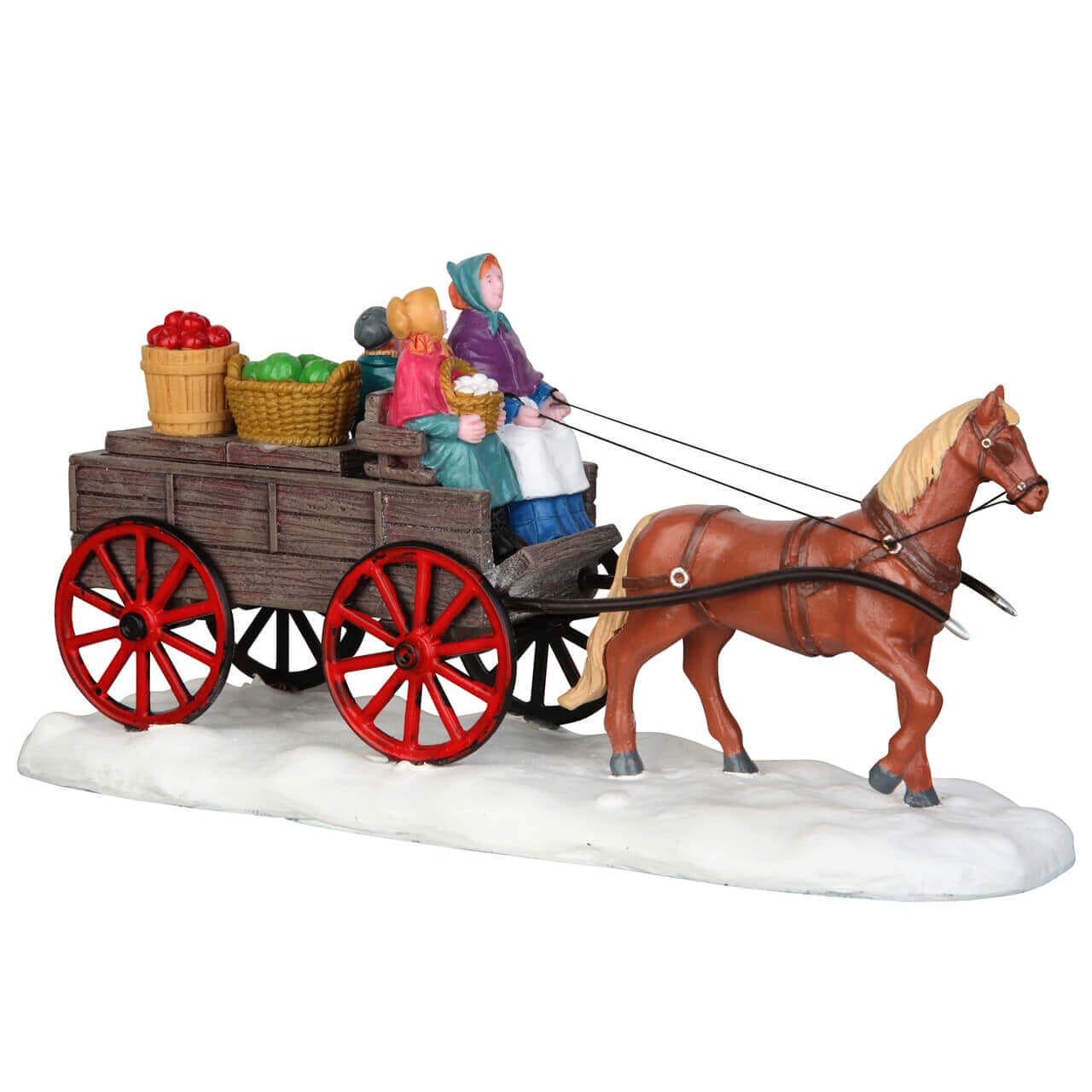 lemax-going-to-market-figurine-sc-ne-de-march-pour-village-miniature image 2