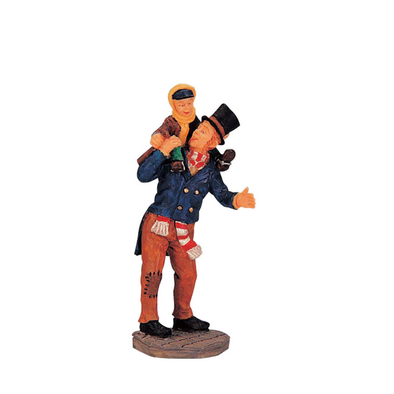 lemax-bob-cratchit-and-tiny-tim-figurines-caddington image 1