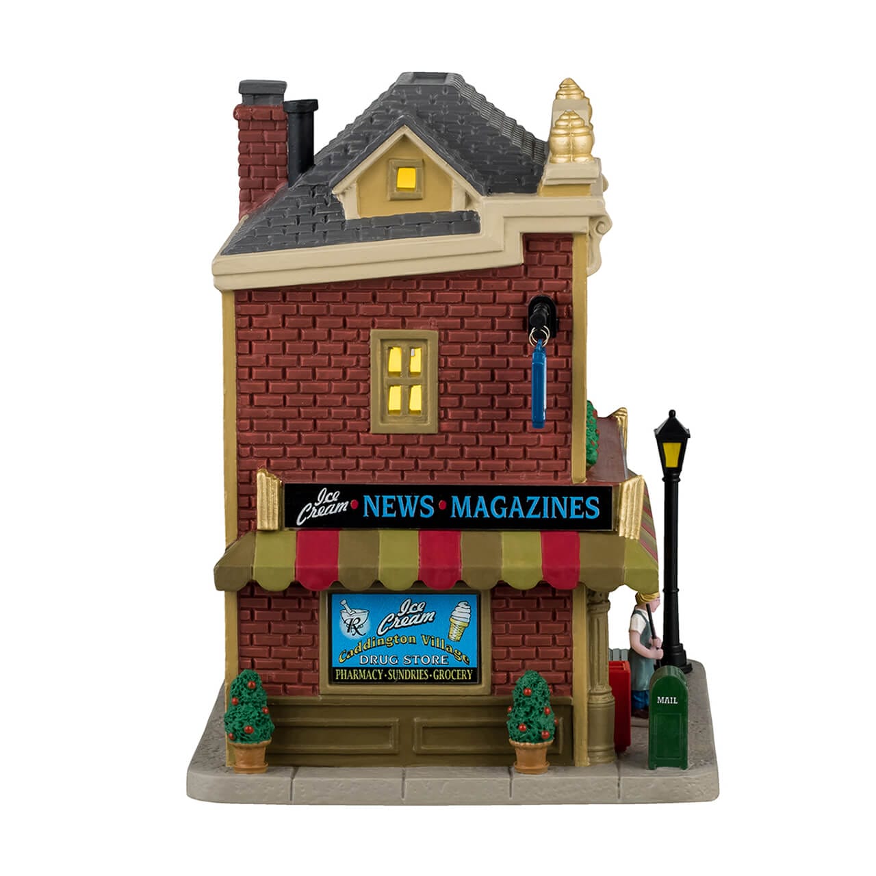 lemax-caddington-village-drug-store-maison-lumineuse image 2