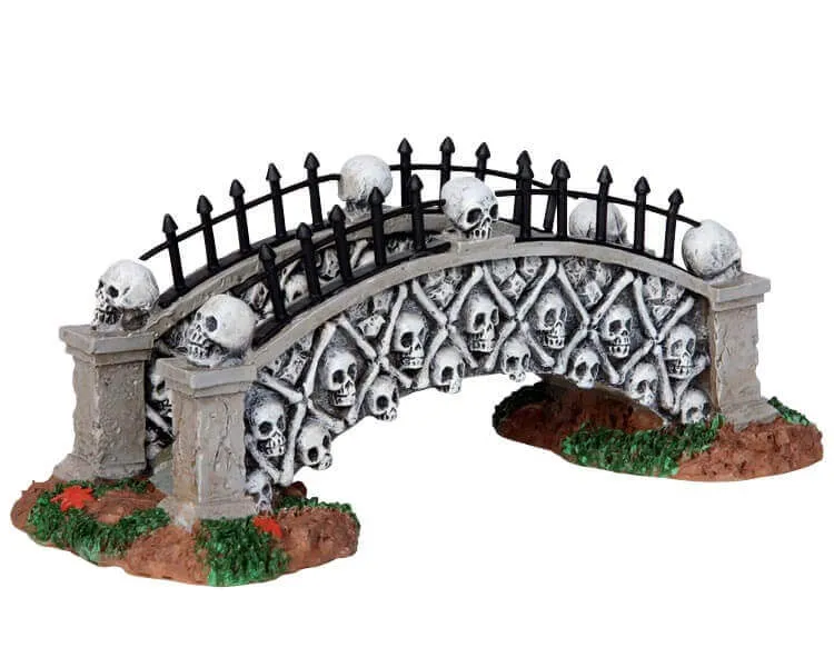 lemax-skull-bridge-accessoire-pont-spooky-town image 1