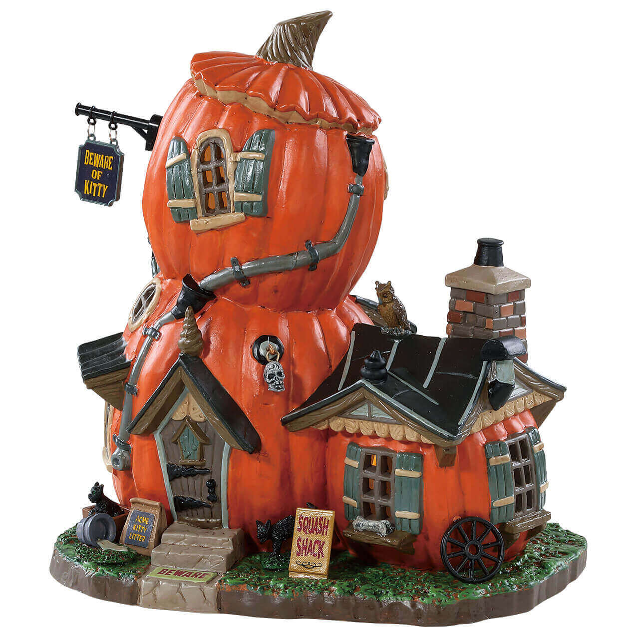 lemax-squash-shack-maison-citrouilles-spooky-town-halloween image 1
