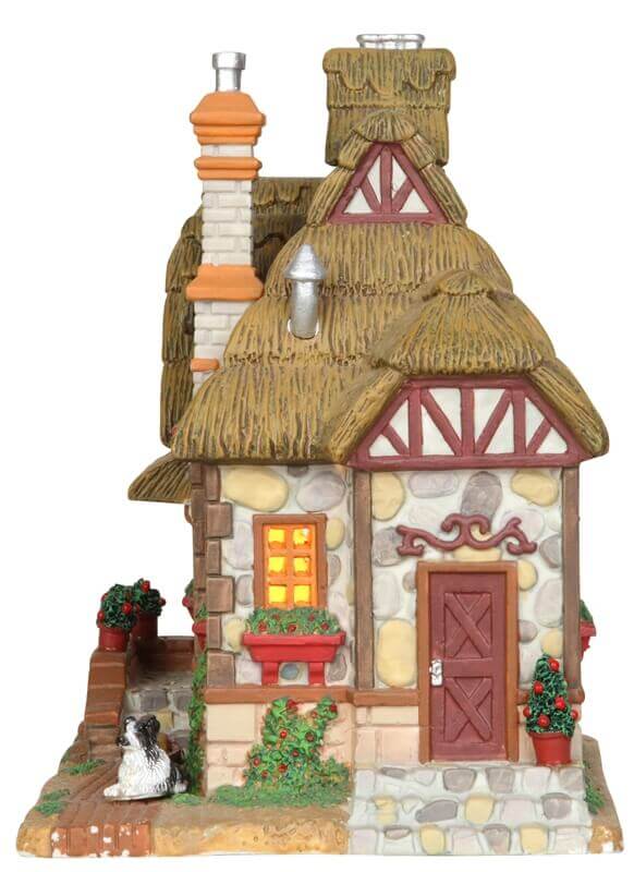 lemax-wayside-cottage-chalet-de-village-de-no-l-miniature-lumineux image 3
