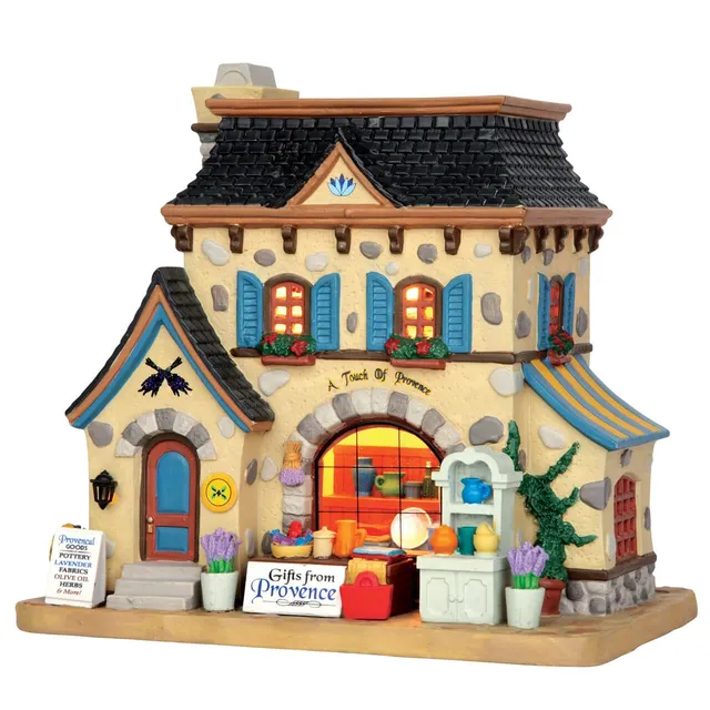 lemax-a-touch-of-provence-maison-de-village-de-no-l-lumineuse image 1