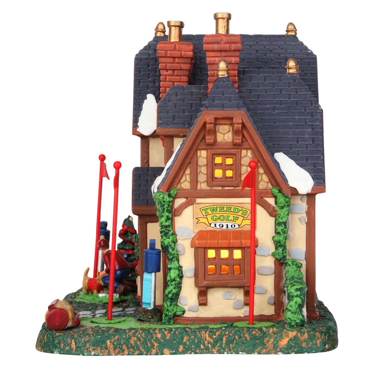lemax-tweed-s-golf-outfitters-boutique-miniature-lumineuse-de-village image 2