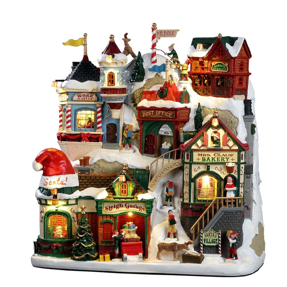 lemax-santa-s-village-d-cor-village-du-p-re-no-l-lumineux image 1