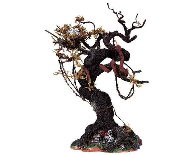lemax-serpent-s-lair-tree-sapin-miniature-spooky-town-halloween image 1