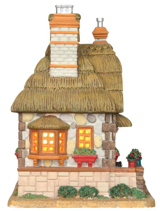 lemax-wayside-cottage-chalet-de-village-de-no-l-miniature-lumineux image 2