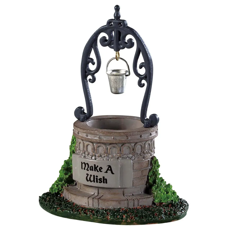 lemax-victorian-wishing-well-puits-miniature-caddington image 1