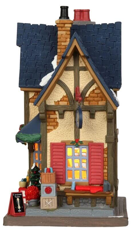 lemax-luigi-s-custom-tailor-maison-miniature-de-village-de-no-l image 2