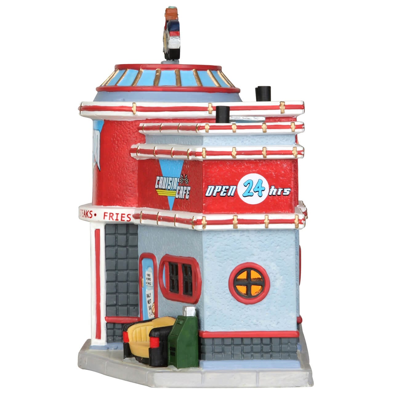 lemax-cruisin-cafe-b-timent-lumineux-village-miniature image 2