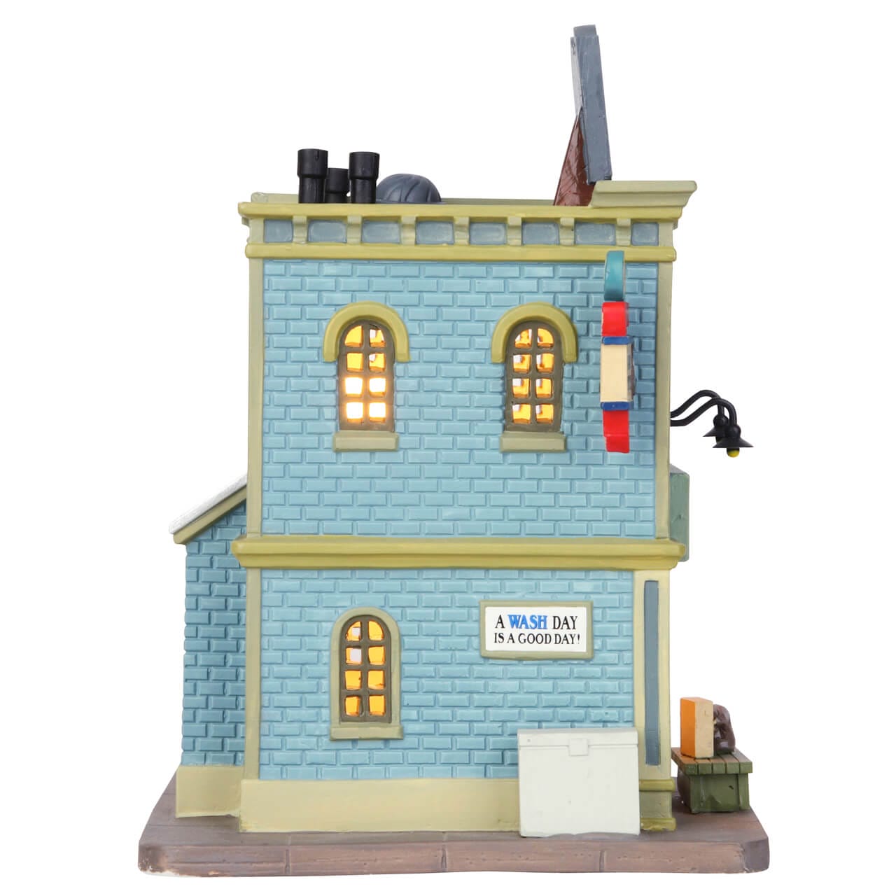 lemax-coin-o-matic-laundromat-laverie-village-miniature image 3