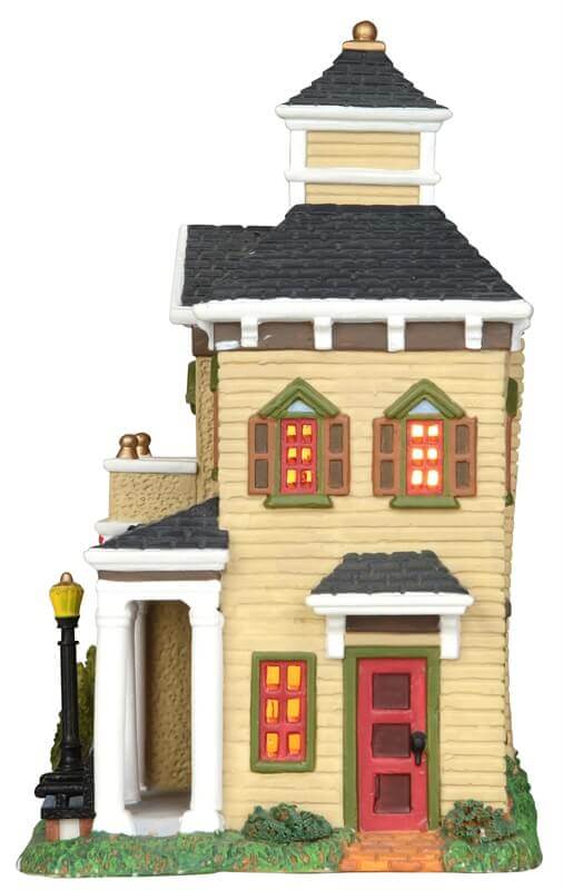 lemax-hartford-falls-town-hall-mairie-miniature-village-de-no-l image 3