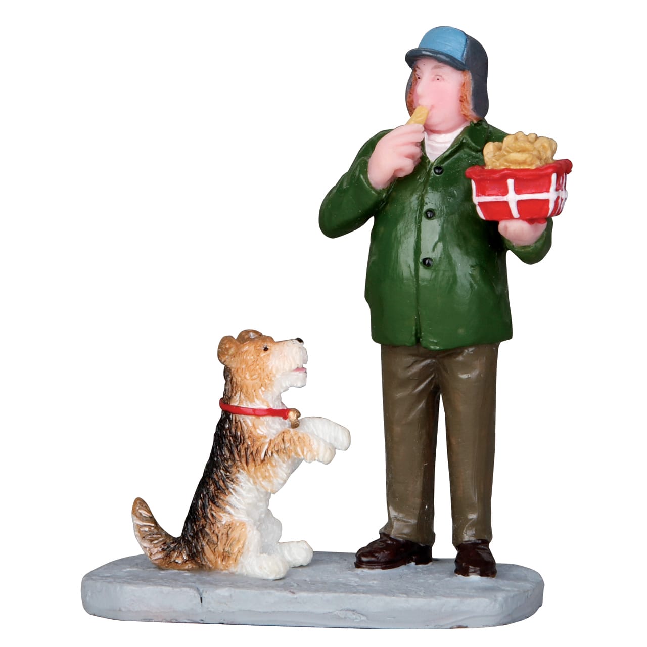 lemax-fish-and-chips-fan-figurine-village-de-no-l image 1