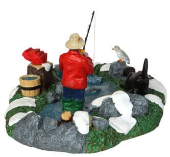 lemax-stream-fishing-set-of-3-set-3-p-cheurs-ruisseau image 4