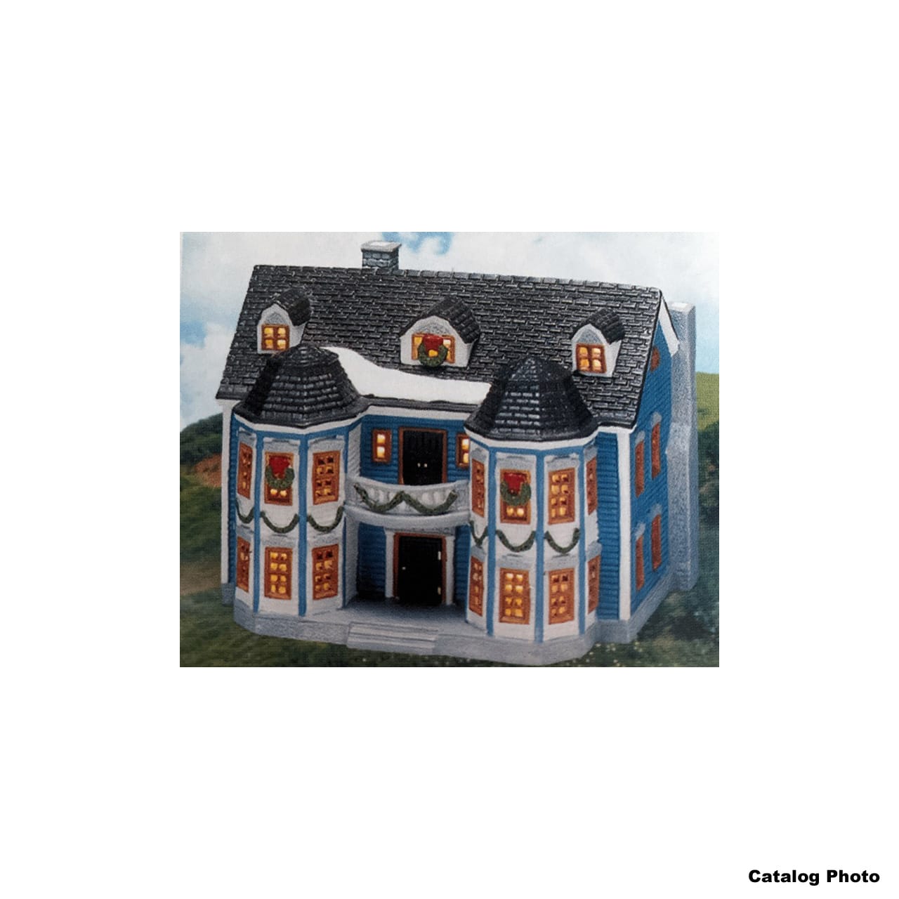 lemax-lancaster-manor-manoir-miniature-lumineux-village-de-no-l image 2