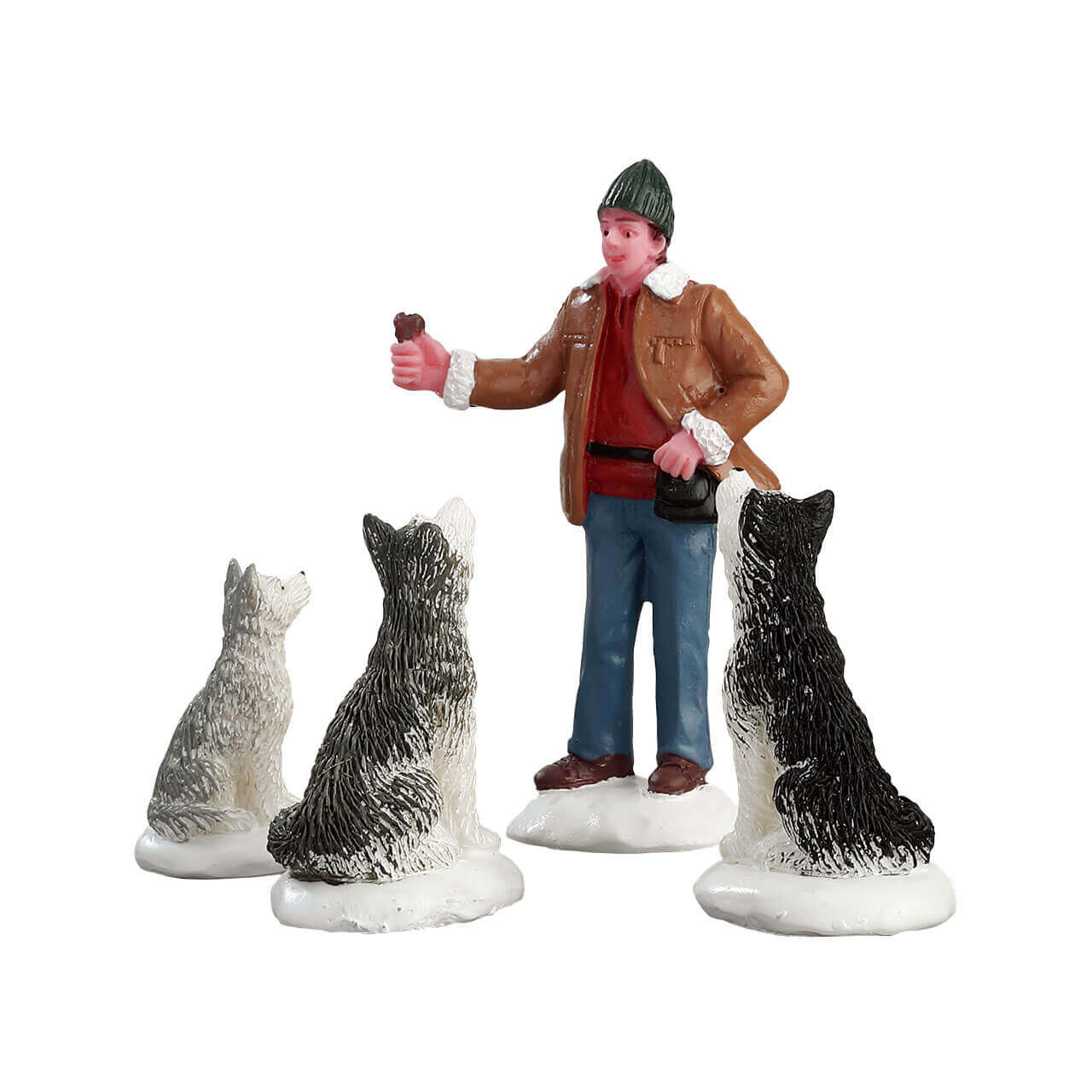 lemax-treat-time-set-of-4-lot-4-figurines-miniatures-no-l image 1