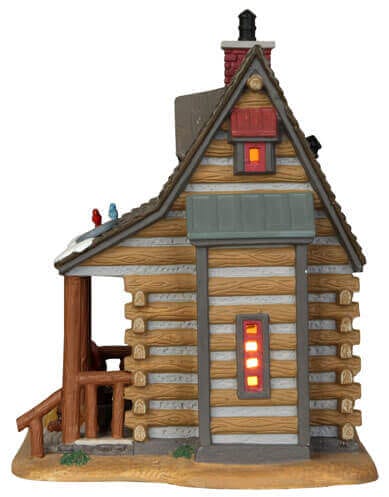 lemax-ol-jed-s-homestead-cabin-cabane-chalet-miniature-pour-village-de-no-l image 2