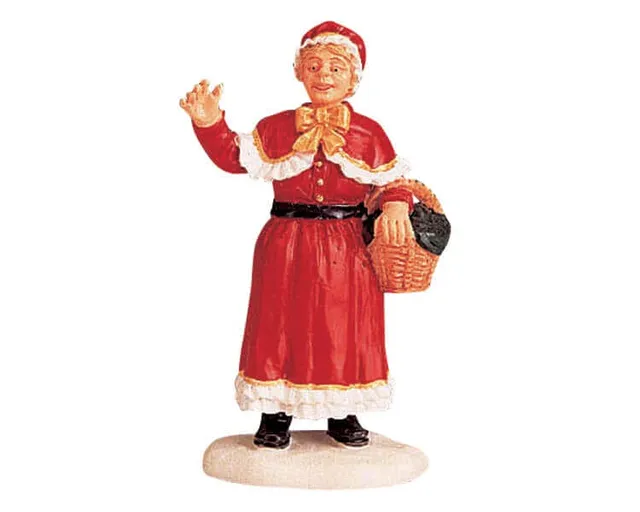 lemax-mrs-santa-claus-figurine-miniature-village-de-no-l image 1