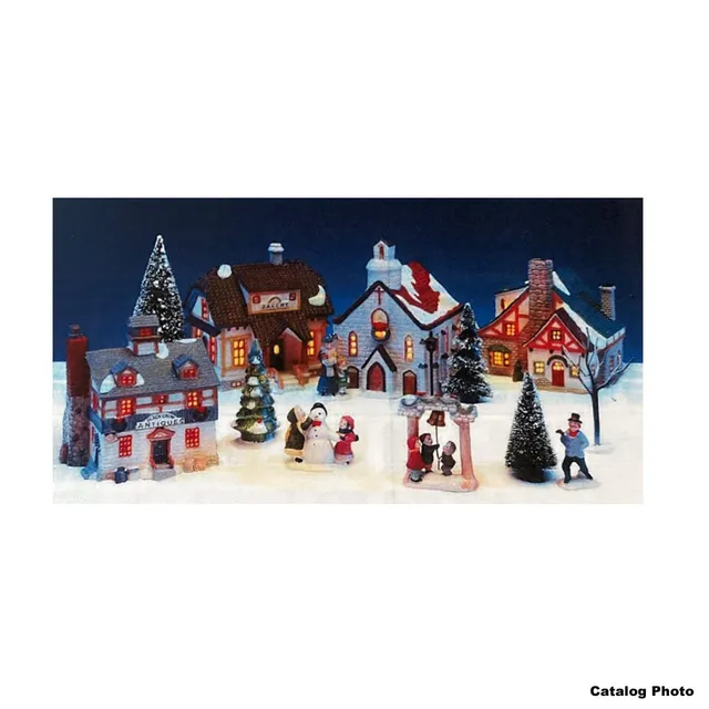 lemax-15-piece-village-set-coffret-15-pi-ces-village-miniature-de-no-l image 1