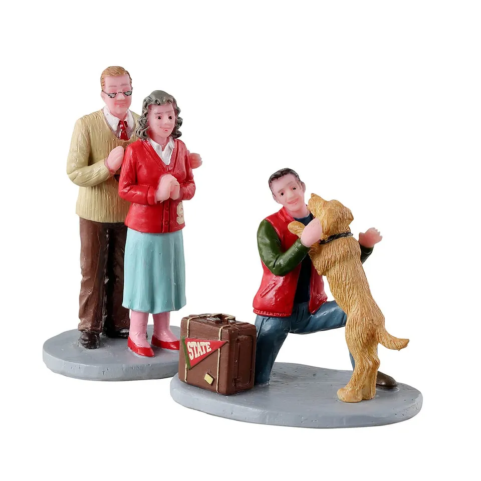 lemax-welcome-home-figurine-retour-de-famille image 1