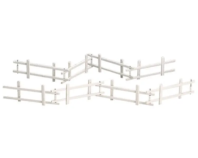 lemax-wooden-corral-fence-cl-ture-miniature-en-bois-village image 1