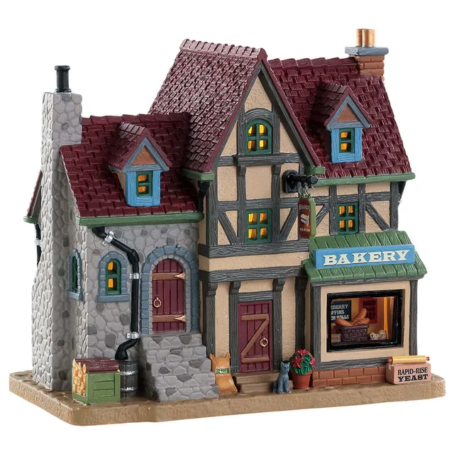 lemax-benjamins-bakery-boulangerie-lumineuse-pour-village-de-no-l image 1