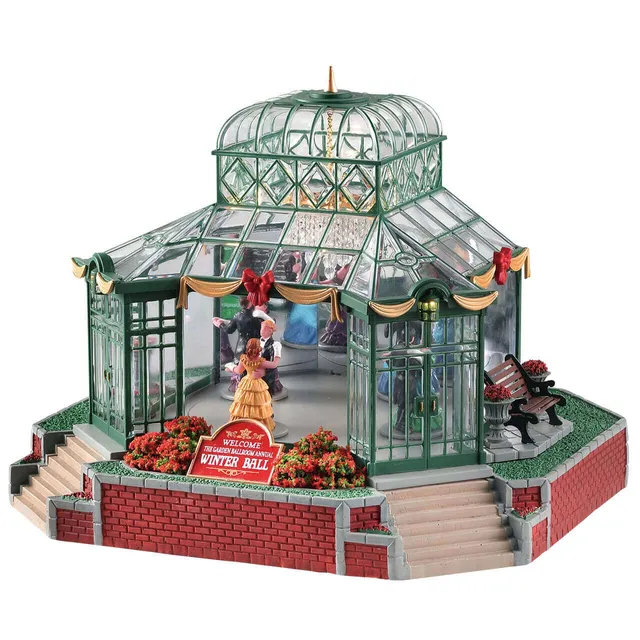 lemax-the-garden-ballroom-salle-de-bal-anim-e-lumineuse image 1