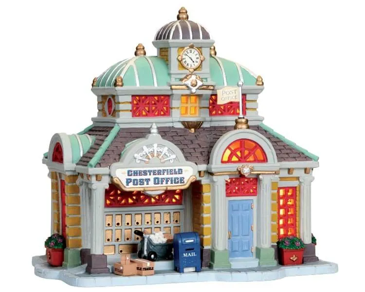 lemax-chesterfield-post-office-b-timent-miniature-de-village image 1