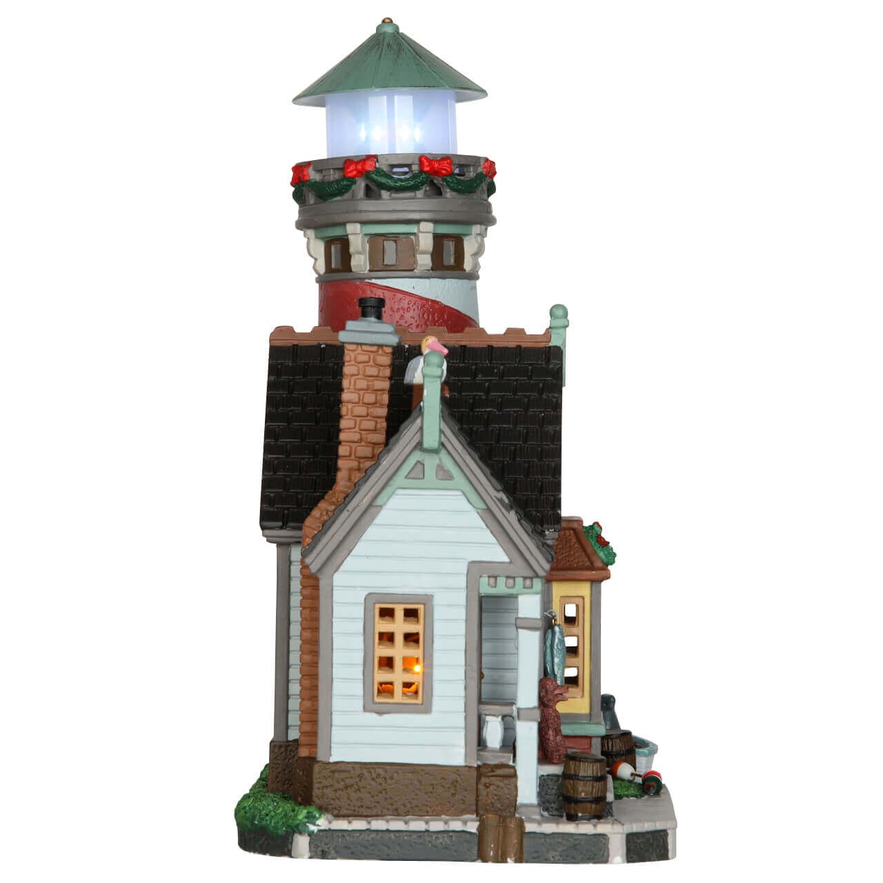 lemax-crest-point-lighthouse-phare-miniature-lumi-re-clignotante image 3
