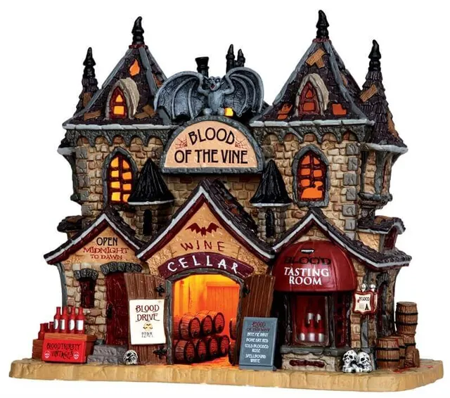 lemax-blood-of-the-vine-b-timent-miniature-lumineux-spooky-town image 1
