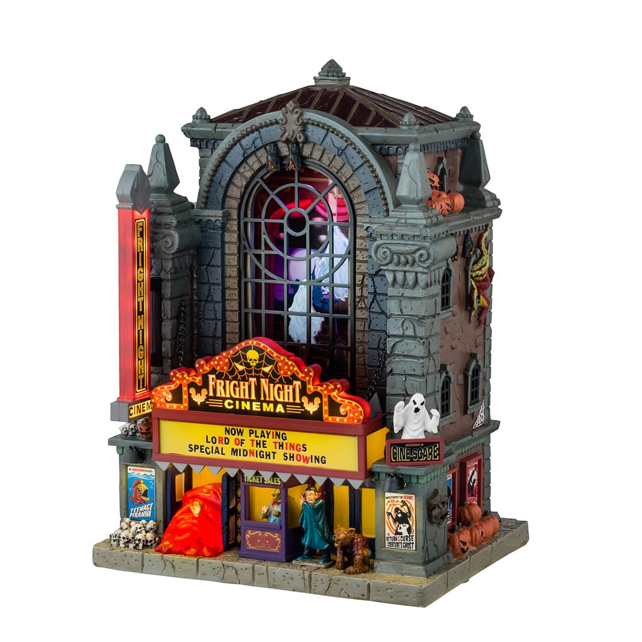 lemax-fright-night-cinema-b-timent-spooky-town-lumineux image 1