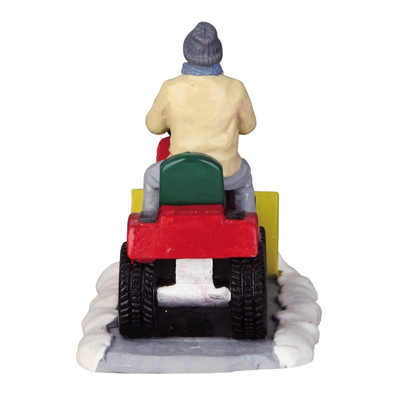 lemax-ride-on-snowplow-figurine-chasse-neige-miniature-village-de-no-l image 2