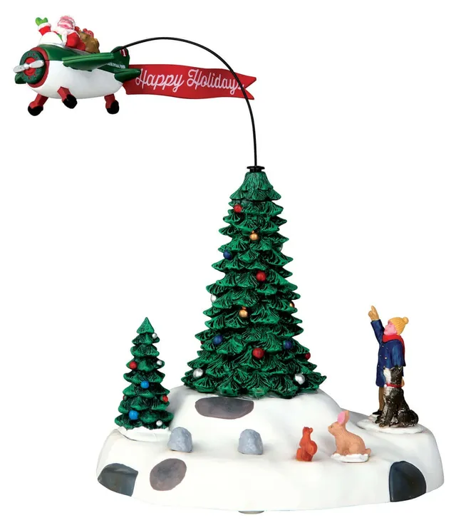 lemax-modern-santa-figurine-p-re-no-l-en-avion-sur-sapin image 1