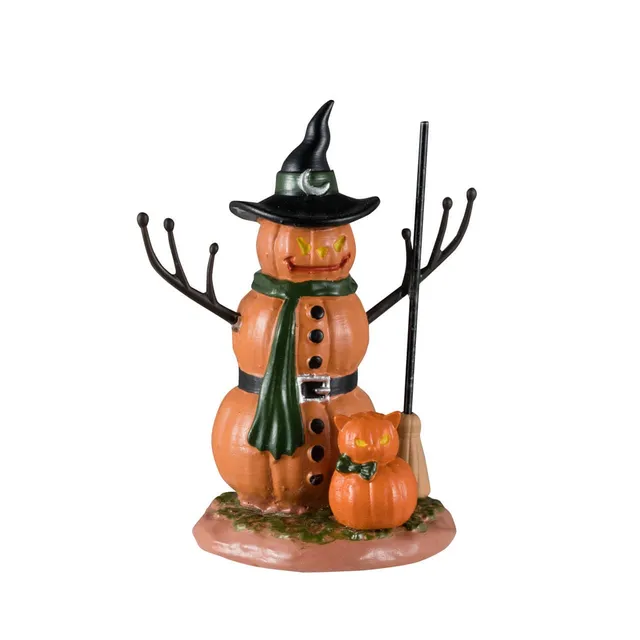 lemax-pumpkin-snowmen-figurine-halloween-spooky-town image 1