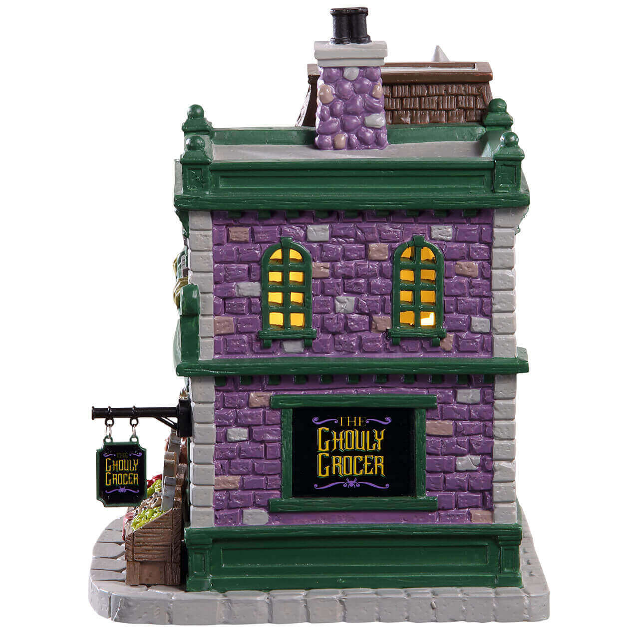 lemax-ghouly-grocer-maison-hant-e-spooky-town image 2