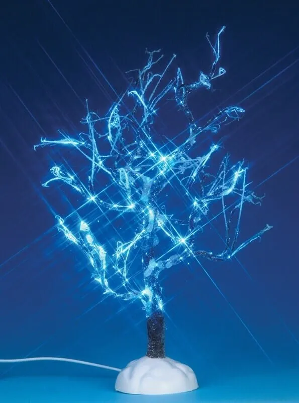 lemax-lighted-ice-glazed-tree-blue-sapin-givr-lumineux-bleu image 1
