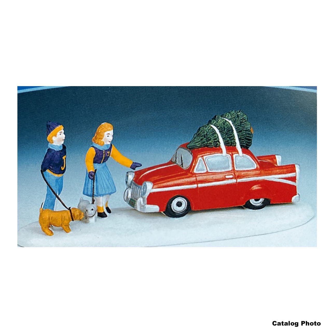 lemax-cool-wheels-figurine-voiture-village-de-no-l image 1
