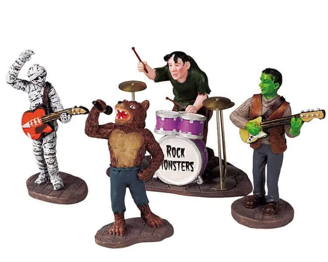 lemax-rock-monsters-figurines-monstres-halloween-miniatures image 1