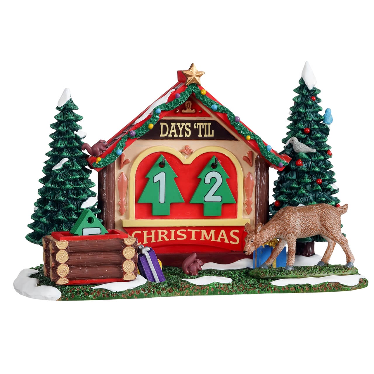 lemax-countdown-til-christmas-panneau-compte-rebours-village-de-no-l image 1