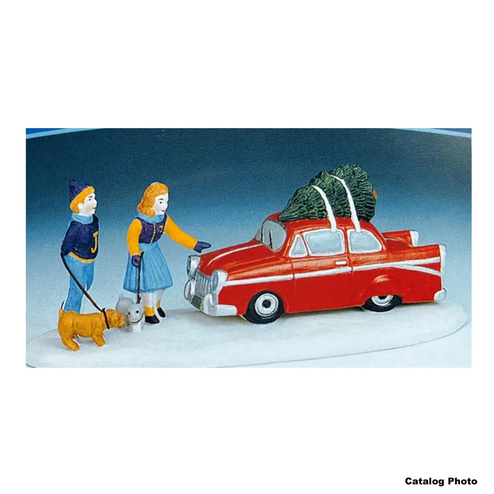 lemax-cool-wheels-figurine-voiture-village-de-no-l image 1