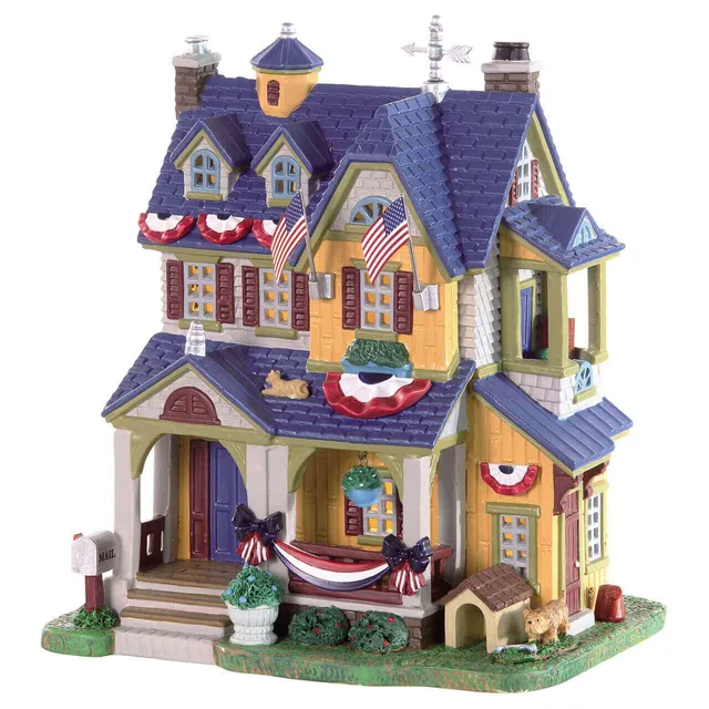 lemax-golden-summer-days-b-timent-miniature-lumineux-village-de-no-l image 1