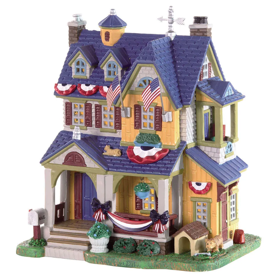 lemax-golden-summer-days-b-timent-miniature-lumineux-village-de-no-l image 1