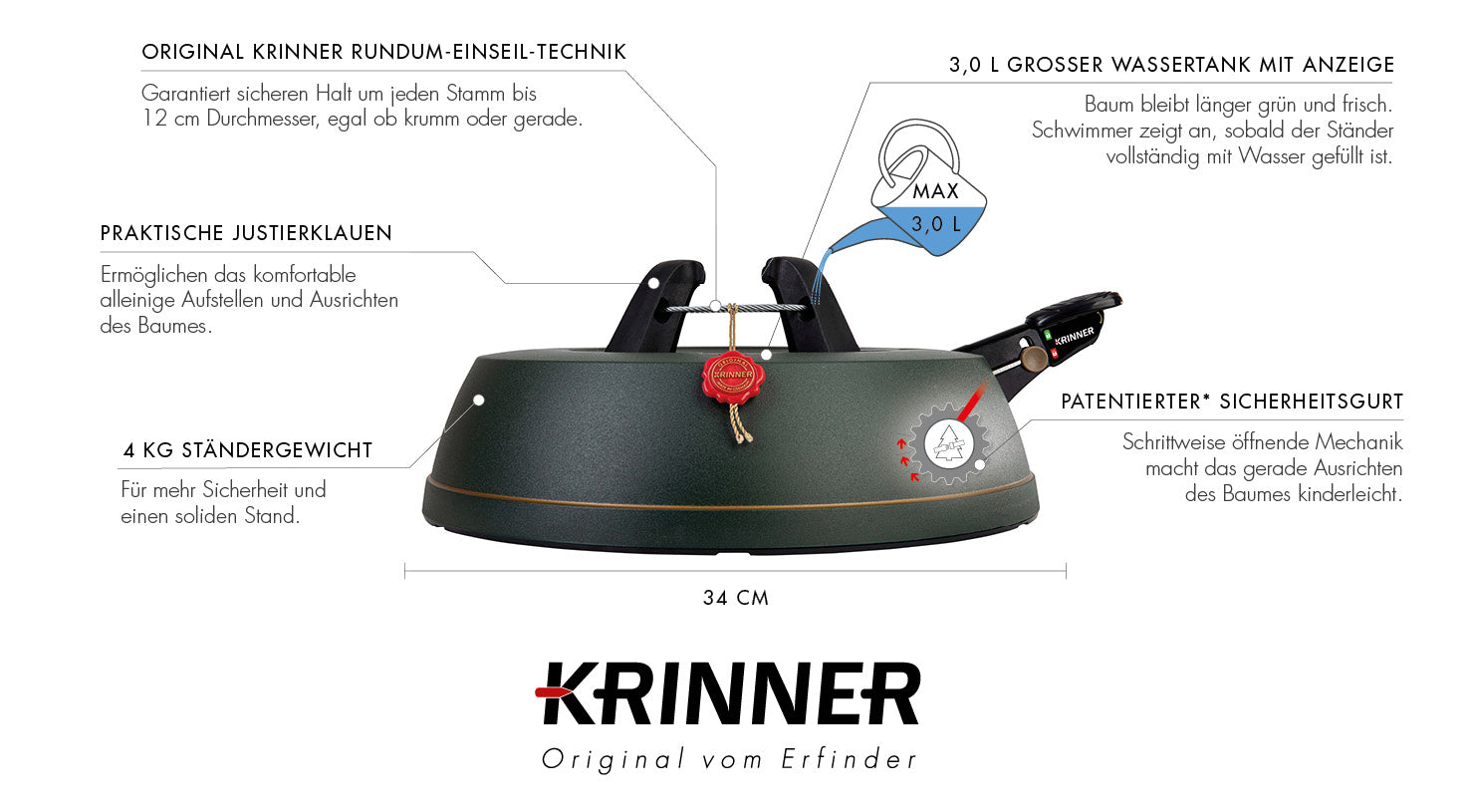 krinner-comfort-grip-s-pied-de-sapin-jusqu-2-3-m-avec-r-servoir-3-l image 8